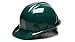 Pyramex Safety Products HP14035 Sl Series 4 pt. Snap Lock Suspension Hard Hat, Green
