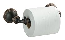 KOHLER K-10554-BRZ Devonshire Double Post Toilet Tissue Holder, Oil-Rubbed Bronze