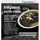 Inkpress FS111725 Fiber Satin Inkjet Paper 11in. X 17in. 25 Sheets