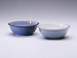 Denby Blue Jetty Soup/Cereal Bowl, Blue Interior