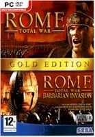 New Sega Rome Total War Gold (With Barbarian) Compatible With Windows 98/Me/2000/Xp