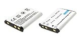 Premium Range -Twin Pack- 2x Rechargeable Battery NP45 NP-45 for Fuji Finepix Fujifilm J10, J15fd, J15 fd, J12, J20, J100, J110W, J110 W, J120, J150W, J150 W, J250, Z10fd, Z10 fd, Z20fd, Z20 fd, Z30 fd, Z30fd, Z33 fd, Z33fd, Z100Fd, Z100 fd Z200fd, Z200 f
