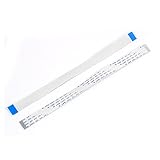 uxcell　 フレキシブルフラットケーブル　FFC FPC　2個入り　プラスチック　ホワイト　200 x 13mm