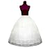 New Adjustable 3 hoop crinoline wedding gown slip