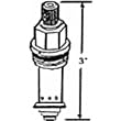 United States Hdwe. P-143C Center Stem