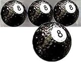 3 Pool Eight Ball Design Golf Balls new in Box!