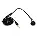 Flat Cable Black Handsfree Mono Headset Single Earphone Earbud Microphone for iPhone 5S 5C, 5, 5G, 4S 4 - iPod Touch, Nano - Samsung Galaxy S5 S4 S3 S2 Mini Sport Active / Galaxy NOTE 3 2 1 / Galaxy Avant, HTC ONE M8 / MAX / Remix, LG G2 G3 G Flex / G Vista, Blackberry Z10 Q10 Z30 Q5, Motorola Droid / RAZR / MAXX / HD / Ultra / Moto X G, iPad, iPad Air, iPad Mini / Mini 2, Galaxy Tab TabPro Note Tablets, All Smartphones and Tablets