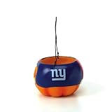 5.5" NFL New York Giants Halloween Pumpkin Trick-or-Treat Candy Bucket