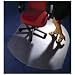 Office Products : FLR119923SR - Chairmat, w/ Grippers, Contour, 39x49, Clear