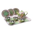 CHILDREN'S TIN TEA SET & TRAY 15 Pieces by Schylling