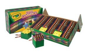 Childrens Toyshop  Toys : 832-ct. Crayon Classpack - 16 colors