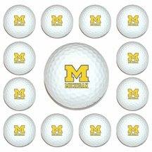 Michigan Wolverines Golf Ball Pack Dozen)