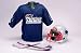 New England Patriots Kids/Youth Football Helmet Uniform Set - Medium (Youth 7-9)