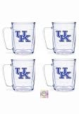 Kentucky Wildcats Tervis Tumblers 17 oz Mugs - set of 4