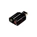 Syba SD-CM-UAUD USB Stereo Audio Adapter, C-Media Chipset, RoHS