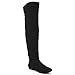 Bamboo Tiara-45 Women's Low Heel Back Zipper Over The Knee Riding Boots