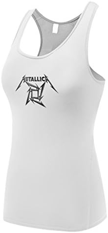 Samm Women's Metal Band Metallica Yoga Fitness Workout Soft Racerback Tank Top