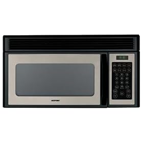 GE Hotpoint Over-The-Range Silver Metallic Microwave Oven