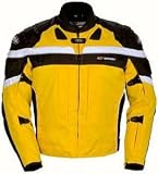 TOURMASTER/CORTECH GX-SPORT MOTORCYCLE JACKET YL/BK SIZE:MED