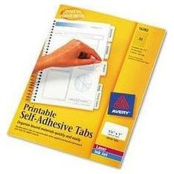 Printable Repositionable Plastic Tabs