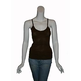 FREE PEOPLE Sequined Tank Top in Soft Chocolate