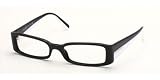 PRADA VPR 16G 7BH-1O1 BLACK PLASTIC EYEGLASSES