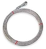 Cable,1/4 In,100 Ft,1400 Lb Capacity Dayton 1DLB5