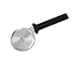 Rada Cutlery Pizza Cutter, Made in USA, Dishwasher Safe Black Handle (W221)