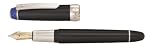 Michel Perchin Executive Fountain Pen (Blue/Rhodium)