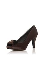 FURIEZZA Zapatos peep toe (Marrón)