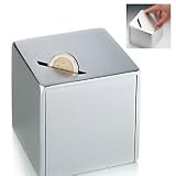 Produkt-Bild: Spardose, Aluminium, mit raffiniertem &Ouml;ffnungsmechanismus