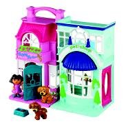 Fisher Price Dora Loves Pets - Pet Shop Playset