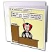 Londons Times Famous People Places Books Cartoons - Dracula on Trial - Greeting Cards...