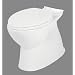 Caroma 609159W Caravelle 270 Round Front Plus Toilet Bowl, White