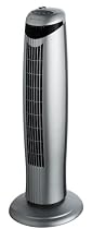 Honeywell HO-1100RE Oscillating Tower Fan with remote control - Chrome