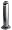 Honeywell HO-1100RE Oscillating Tower Fan with remote control - Chrome