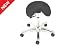 Ergonomic Chair - BetterPosture Saddle Chair - Jobri F1465-BK