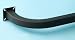Apollo 227PM Gooseneck Pedestal, 42-48 inch tall, Post Mount, Black Powder coated commecial