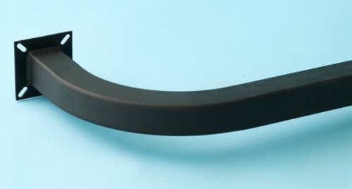 Tools: Apollo 227PM Gooseneck Pedestal, 42 48 inch tall, Post Mount, Black Powder coated commecial