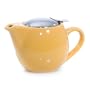 HuesNBrews Infuser 17-Ounce Sunflower Teapot, 1 Pack