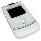Motorola V3 RAZR Silicone Protective Case (White) - Image Brand