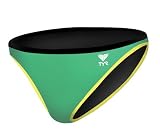 TYR Women's Solid Reversible Workout Bikini Bottom Swim Suit