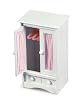 Doll Armoire with 3 Hangers