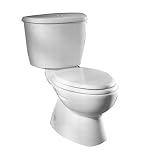 American Standard 2480.216.020 FloWise Dual Flush Right Height Elongated Toilet, White
