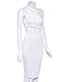 ROMWE Women's Sexy Summer Spaghetti Strap Cut Out Pencil Dress
