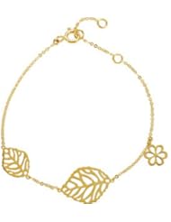 14K Yellow Gold 7 Inch Bracelet Precious Metal Fashion Brc