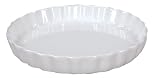 Fox Run 9.5-Inch Quich Dish, White