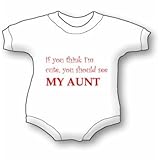 See My Aunt Baby Ultrasoft Onesie