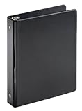 TOPS Cardinal Mini Round Ring Binder, 1 Inch, 8 1/2 x 5 1/2 Inches, Black, (07201) Knowing God: Walking through the Book of Books