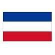 Serbia and Montenegro Flag 3ft x 5ft Polyester